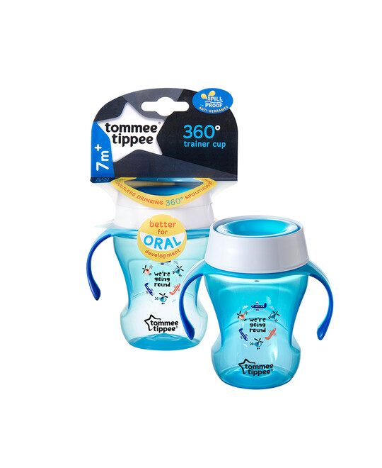 Tommee Tippee - 360 DEGREE TRAINER CUP 6M+ (Blue) image number 2